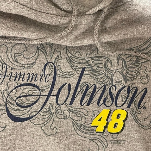 Y2K 2009 Jimmie Johnson 48 Nascar Hoodie NWOT - Picture 3 of 3